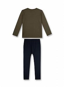 Пижама Sanetta для мальчиков Зеленый synthetic.ua - Фото 1