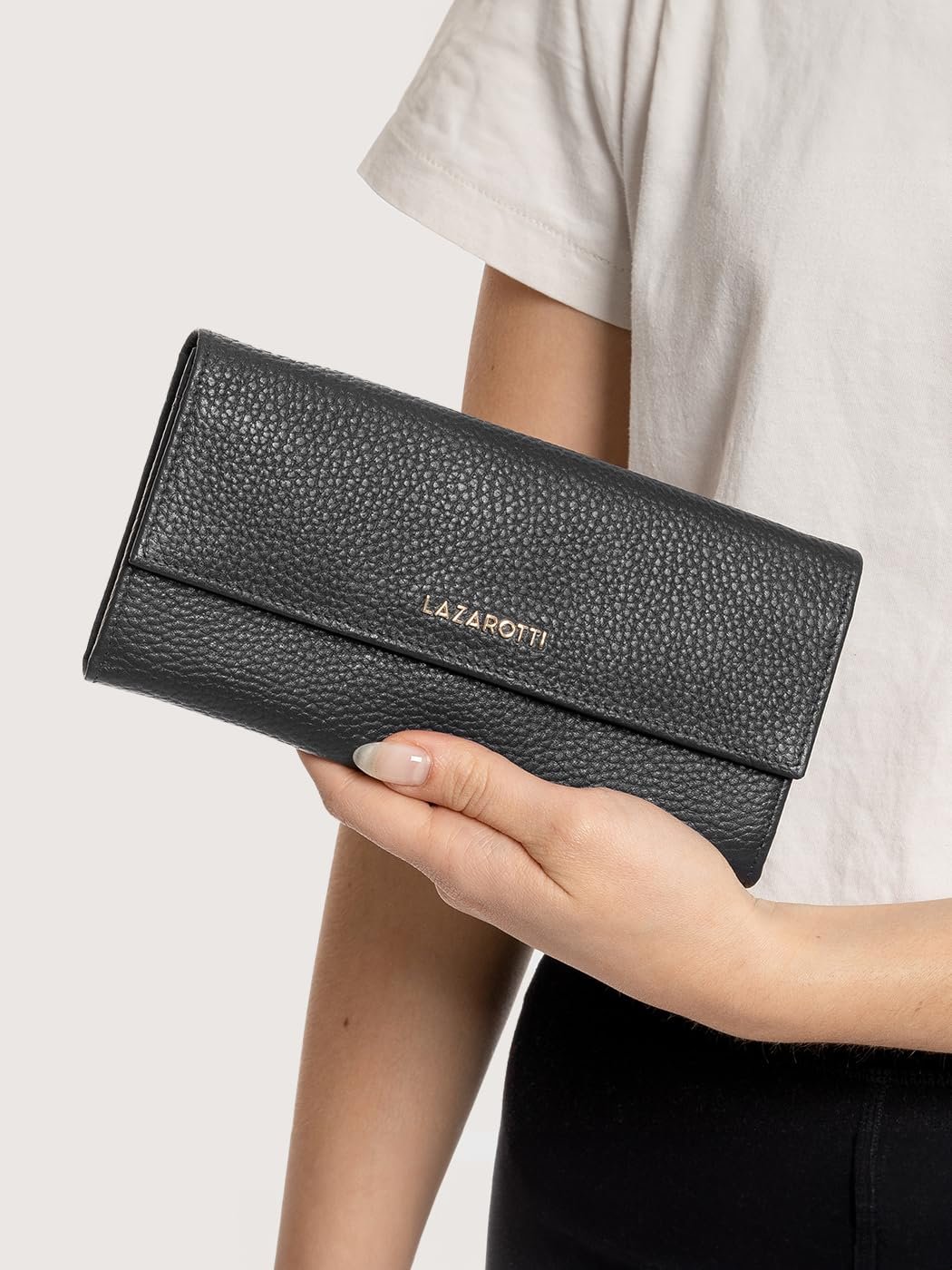 Гаманець Lazarotti Classic Bologna LZ03025 чорний, фото №3