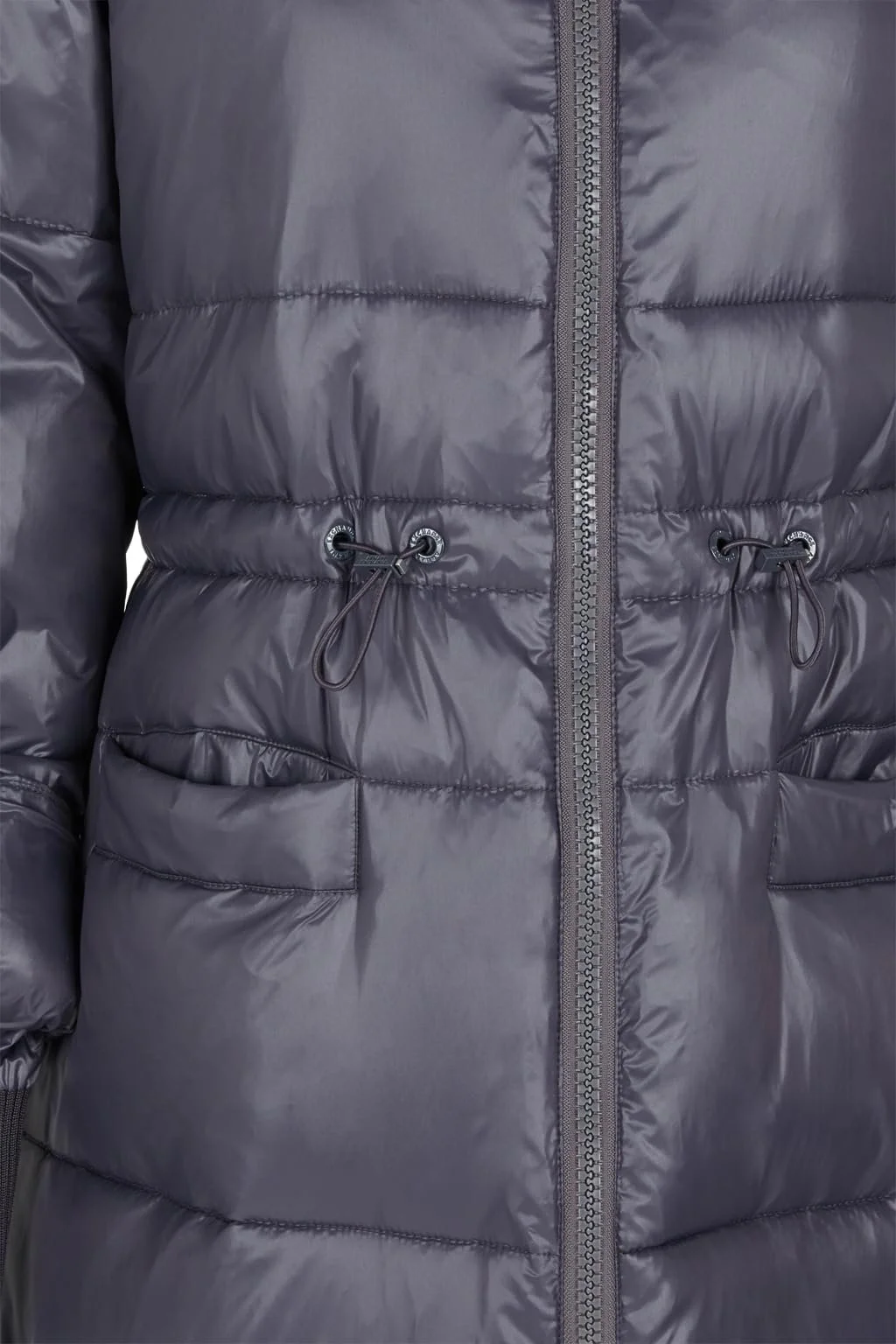 Пальто-пуховик Armani Exchange Shiney Nylon Long для жінок, фото №5 Пальто-пуховик Armani Exchange Shiney Nylon Long для жінок, фото №5