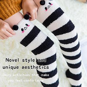 Пара женских длинных носков Panda One Size synthetic.ua - Фото 1