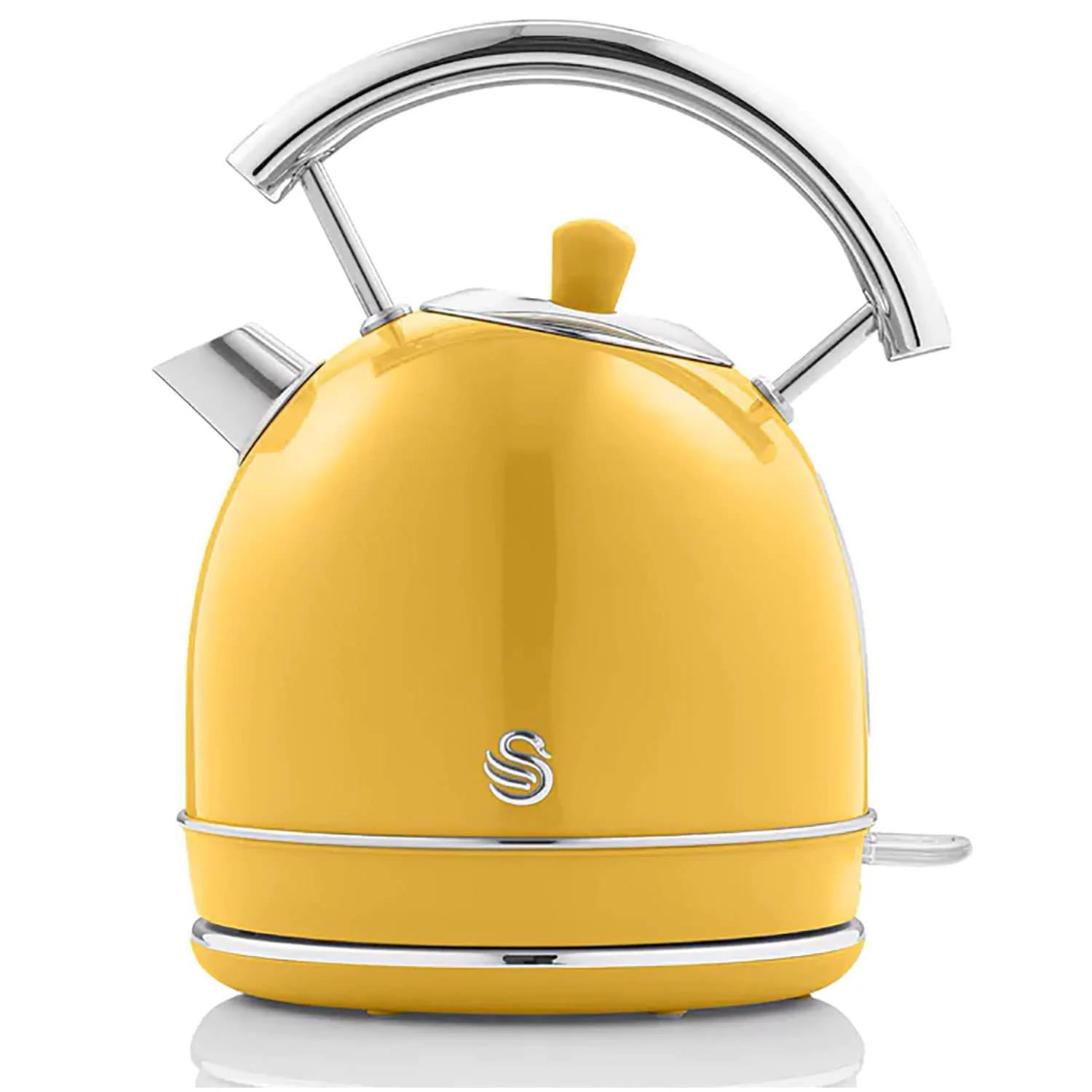 Тостер Swan Retro на 2 скибочки Жовтий, фото №10