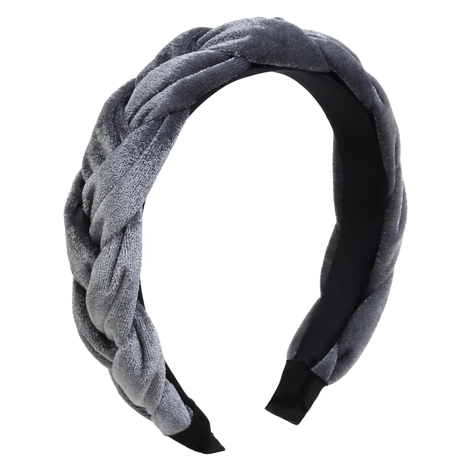 Бархатная Плетена Обруч Широкая, фото №1