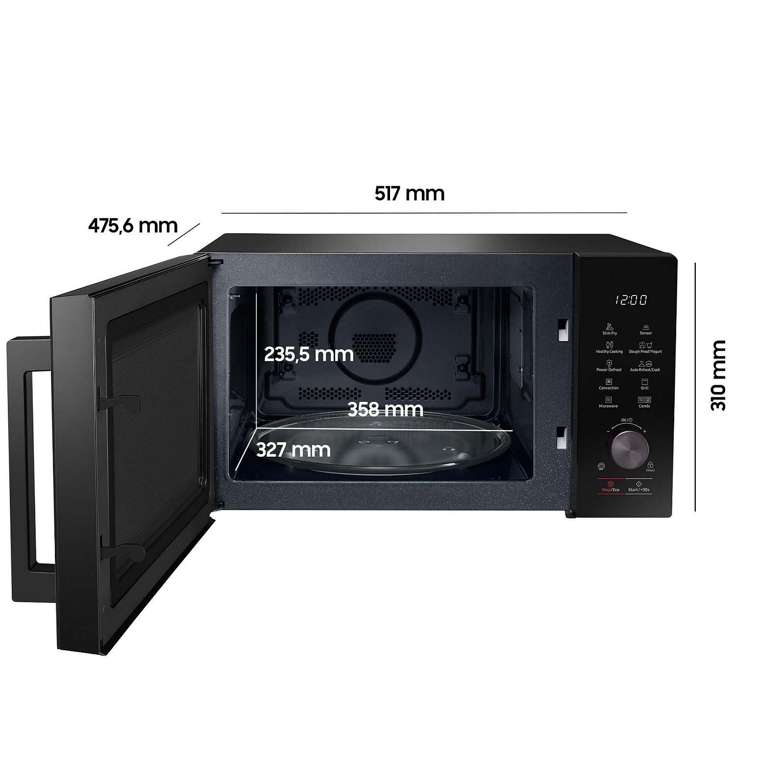 Комбінована мікрохвильова піч Samsung MC28A5137KK/E1 28 L 900 W Чорна, фото №2 Комбінована мікрохвильова піч Samsung MC28A5137KK/E1 28 L 900 W Чорна, фото №2