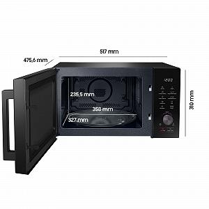 Комбінована мікрохвильова піч Samsung MC28A5137KK/E1 28 L 900 W Чорна synthetic.ua - Фото 1