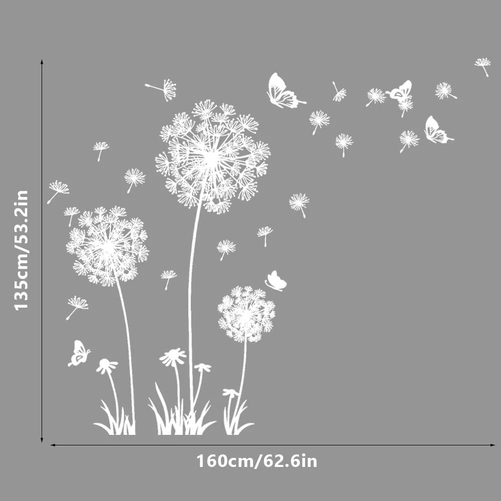 Наклейка на стіну Кульбаба Квіти, фото №2