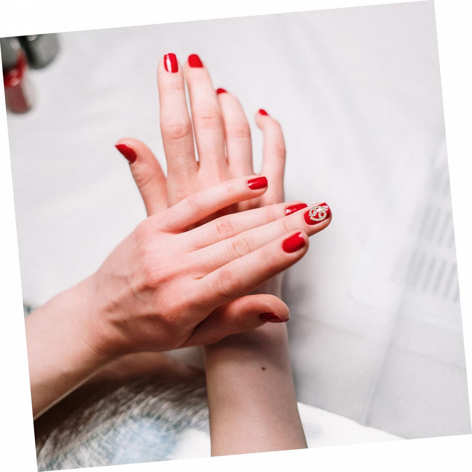 Стразы для ногтей WOONEKY 3d сплав 12 шт. Украшения для маникюра для натуральных и искусственных ногтей, фото №4