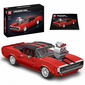 Набір для будівництва Mould King 10112 Technik Car Red Sports Car 1869 деталей - Фото 1