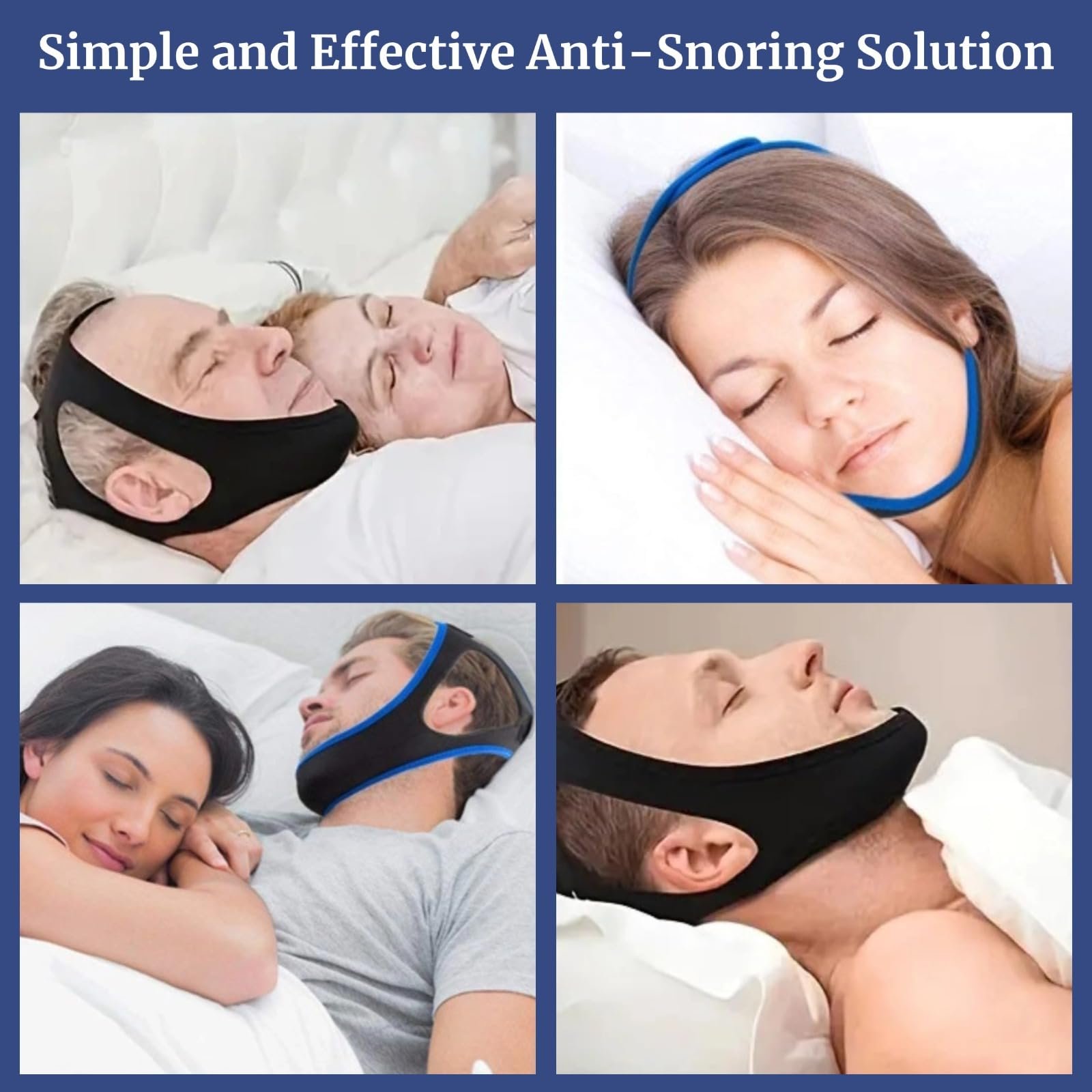 Ремінець на підборіддя проти хропіння, 2 шт., дихаючий ремінець для сну, регульований, для чоловіків та жінок, ефективне рішення, фото №5 Ремінець на підборіддя проти хропіння, 2 шт., дихаючий ремінець для сну, регульований, для чоловіків та жінок, ефективне рішення, фото №5