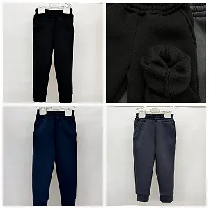 Купить Теплые брюки тринитка на флисе от 98 до 158 см - Фото 1 Теплые брюки тринитка на флисе от 98 до 158 см - Фото 1