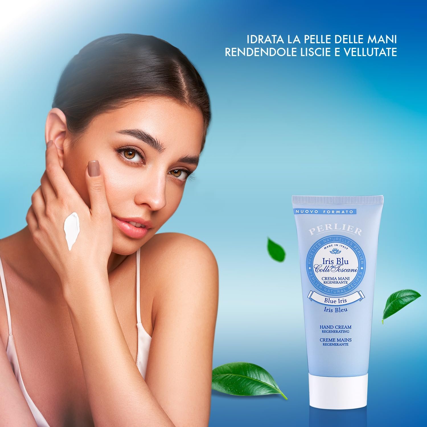 Крем для рук Perlier Regenerating Iris Blue, 1, фото №5 Крем для рук Perlier Regenerating Iris Blue, 1, фото №5