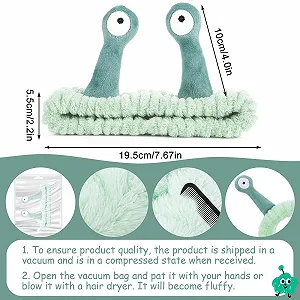 Повязка для волос Sibba Snail, Косметическая synthetic.ua - Фото 1