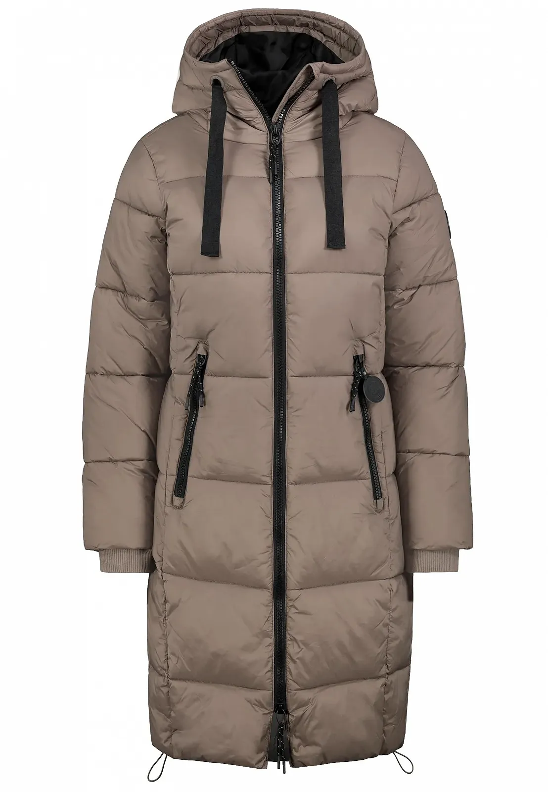 Женское зимнее стеганое пальто Sublevel Длинное, фото №1