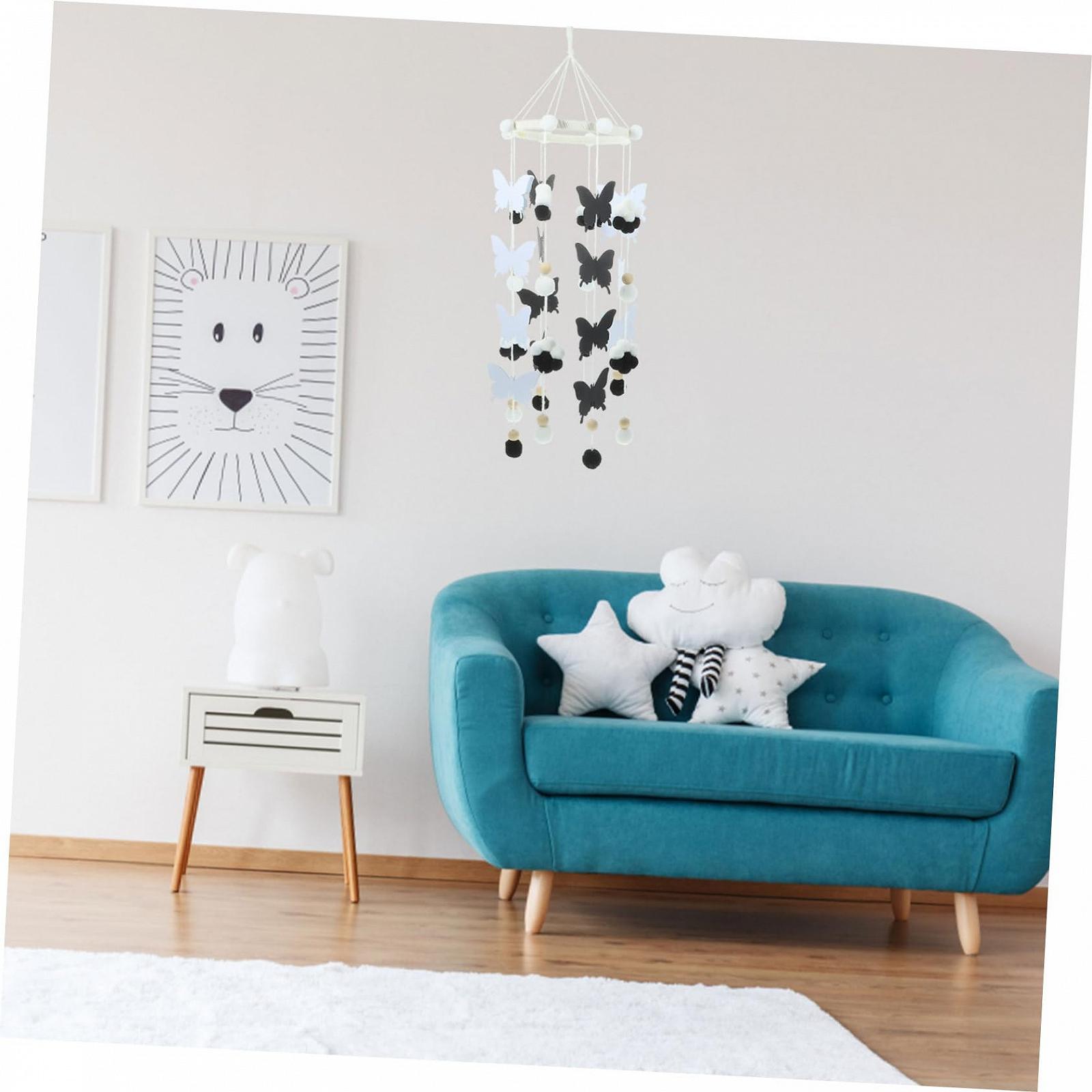 Игрушка MUSISALY Fur Ball Ornaments Черный, фото №4