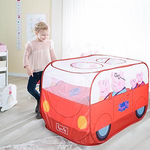 Намет Ігровий Roba Peppa Pig Спливаючий Автомобіль Характеристики Червоний synthetic.ua - Фото 1