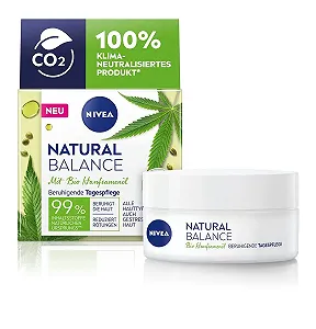 Крем Nivea Natural Balanc Organic Hemp Seed Oil Beruhi Tagesp 50 мл - Фото 1
