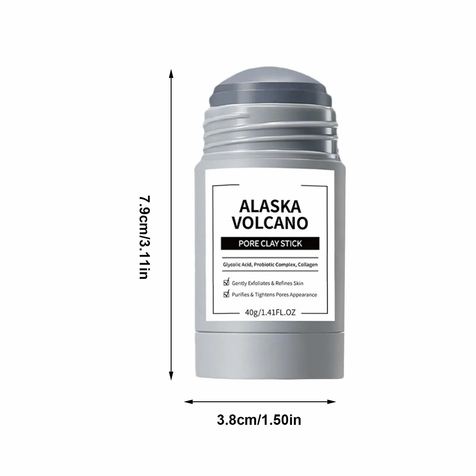 Маска для обличчя Aceirropy Clean Face Mud, що зменшує жирний блиск, глиняна, фото №5