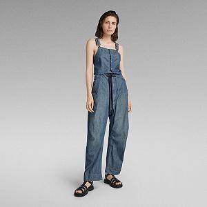 Купити Жіночий комбінезон G-Star 3D Bib Overall Antic Faded Aegean Blue - S - Фото 1 Жіночий комбінезон G-Star 3D Bib Overall Antic Faded Aegean Blue - S - Фото 1