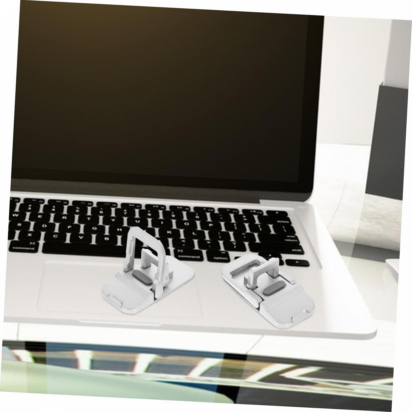 Підставка для ноутбука складана SOIMISS 2 шт з алюмінієвого сплаву, ергономічна, фото №6