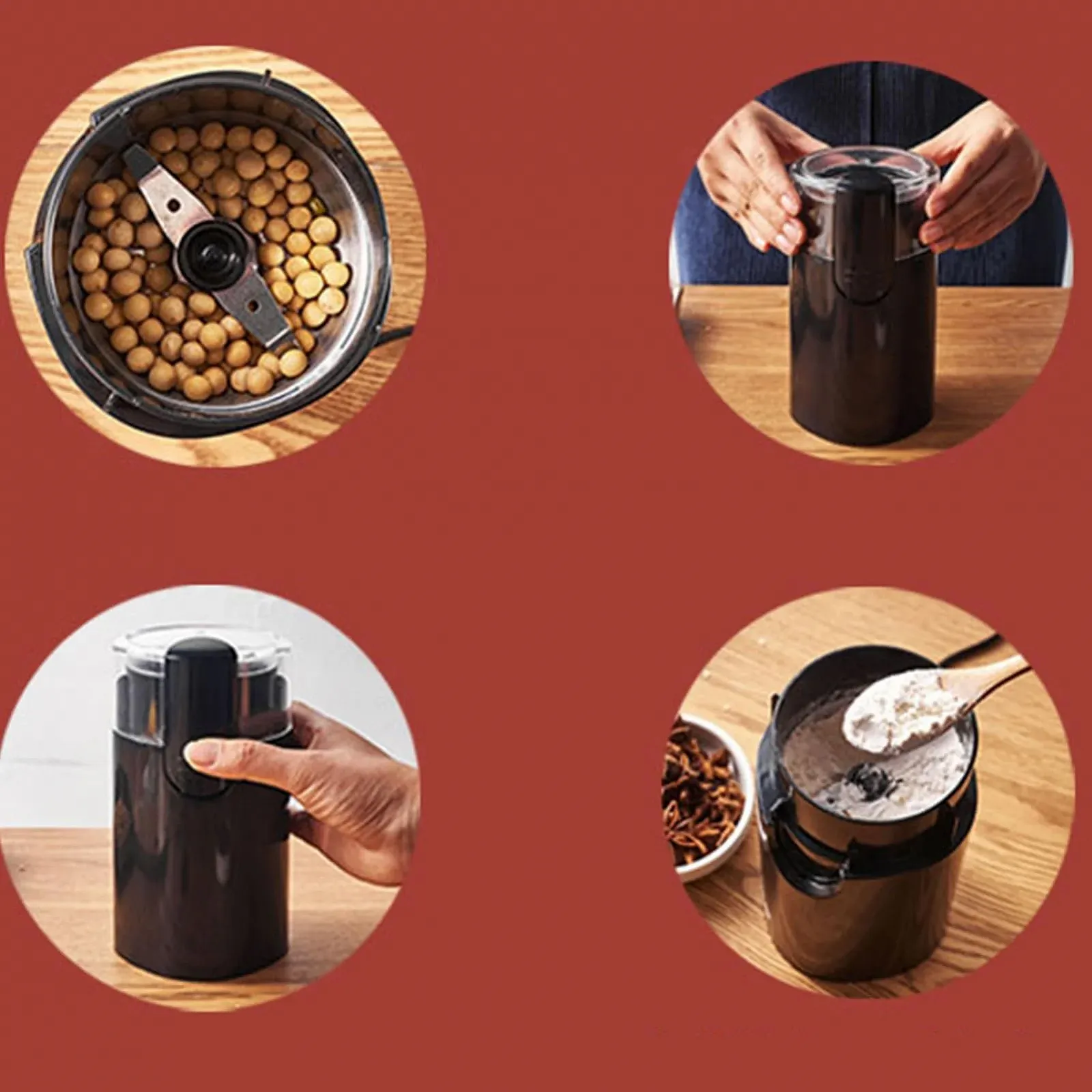 Электрическая кофемолка, фото №5