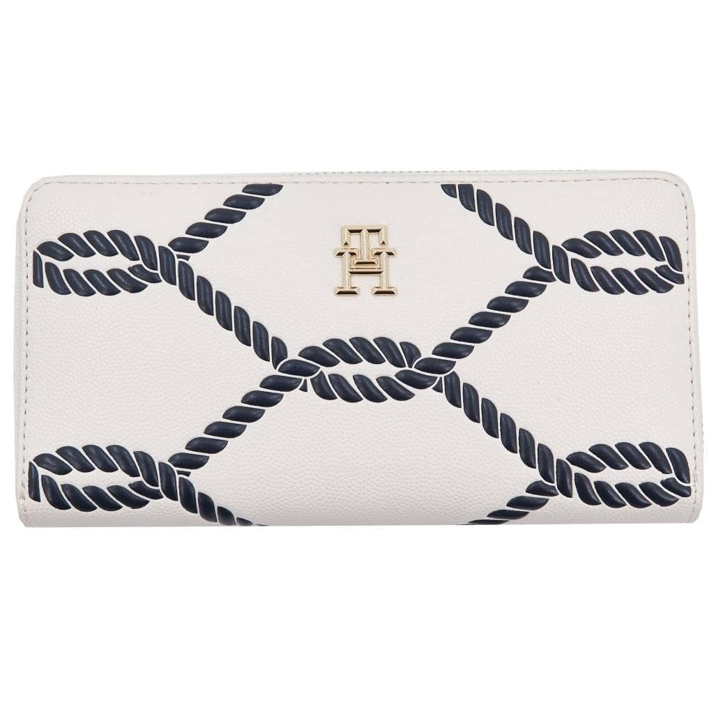 Кошелек Tommy Hilfiger 19 см, Белый, Повседневный, фото №1