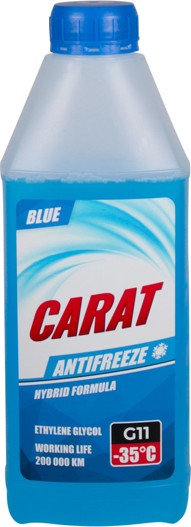 Тосол антифриз синій 35 Carat G-11 0,9кг. KR82356, фото №1