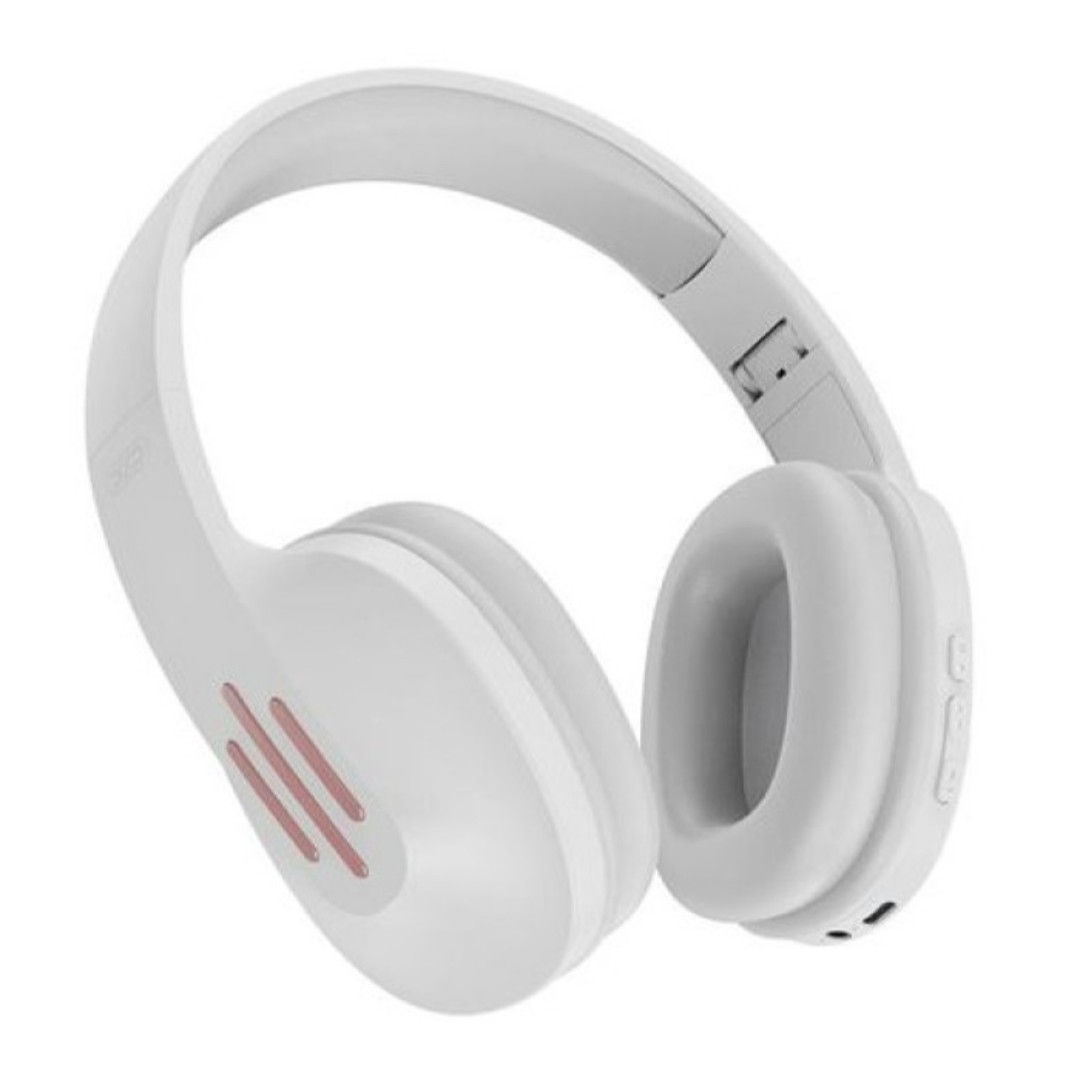 Беспроводные Bluetooth наушники XO BE39 белые, фото №1 Беспроводные Bluetooth наушники XO BE39 белые, фото №1