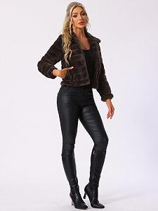 Пальто Allegra K Зимнее Женское synthetic.ua - Фото 1