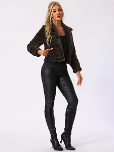 Пальто Allegra K Зимове Жіноче synthetic.ua - Фото 1