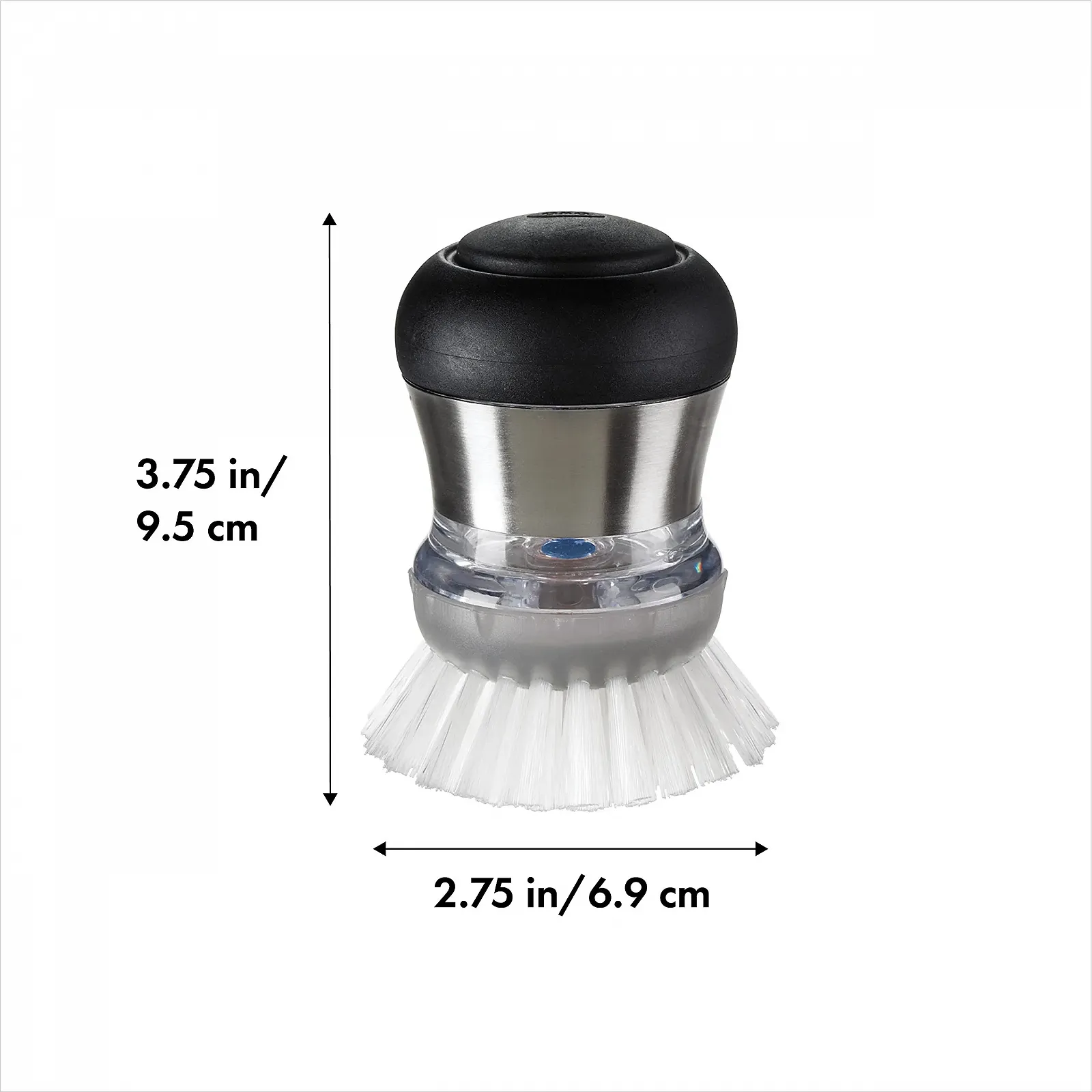 Щітка з дозатором мила OXO SteeL Palm Brush, фото №2