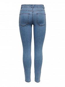 Джинсы ONLY ONLOPTION LIFE SUP HW SK ANK LB BB BJ631 15208616 Светло-синий деним M synthetic.ua - Фото 1