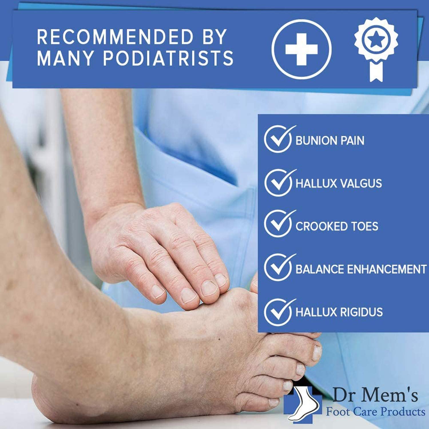 Коректор великого пальця стопи Без операційна корекція Hallux Valgus при перекриваючихся пальцях, Бурсит, Коректор вирівнювання великого пальця стопи та роздільник, Зручна ходьба (4 пари), фото №4 Коректор великого пальця стопи Без операційна корекція Hallux Valgus при перекриваючихся пальцях, Бурсит, Коректор вирівнювання великого пальця стопи та роздільник, Зручна ходьба (4 пари), фото №4