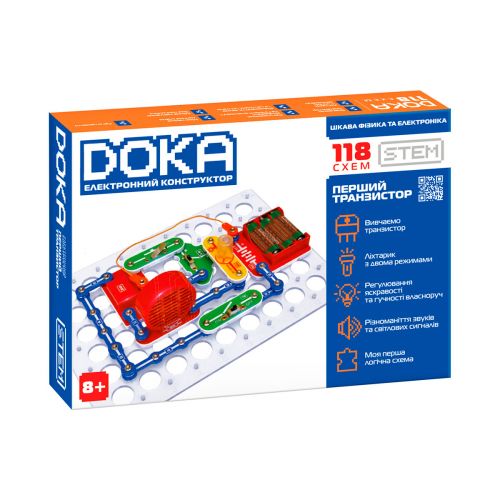 Конструктор электронный DOKA 118 СХЕМ [tsi247210-TSI], фото №1