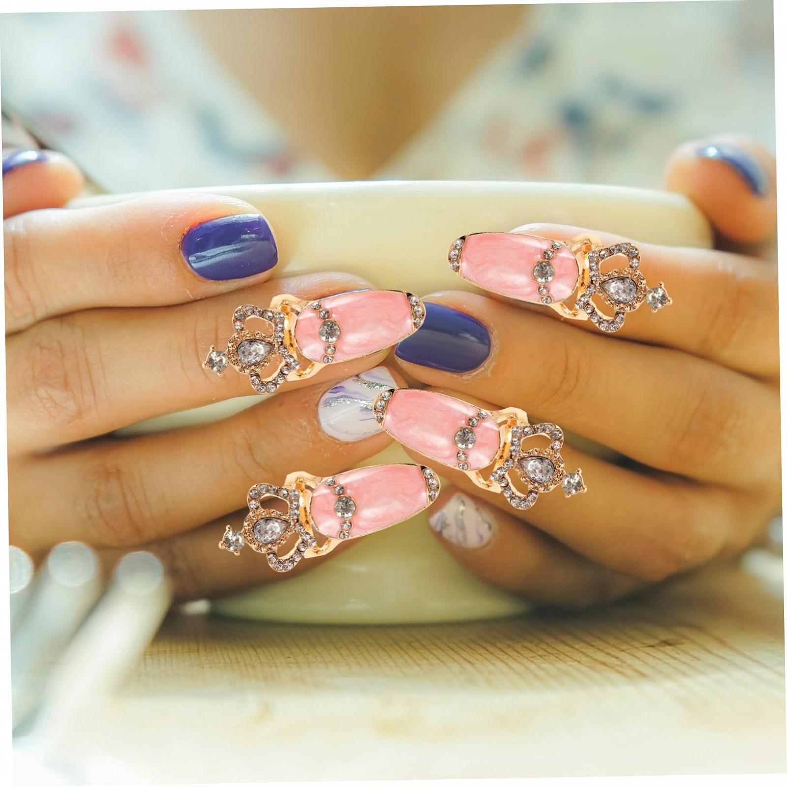 12 шт. Аксессуары для ногтей для гламурного маникюра. Украшения для вечеринок и особых случаев, фото №6