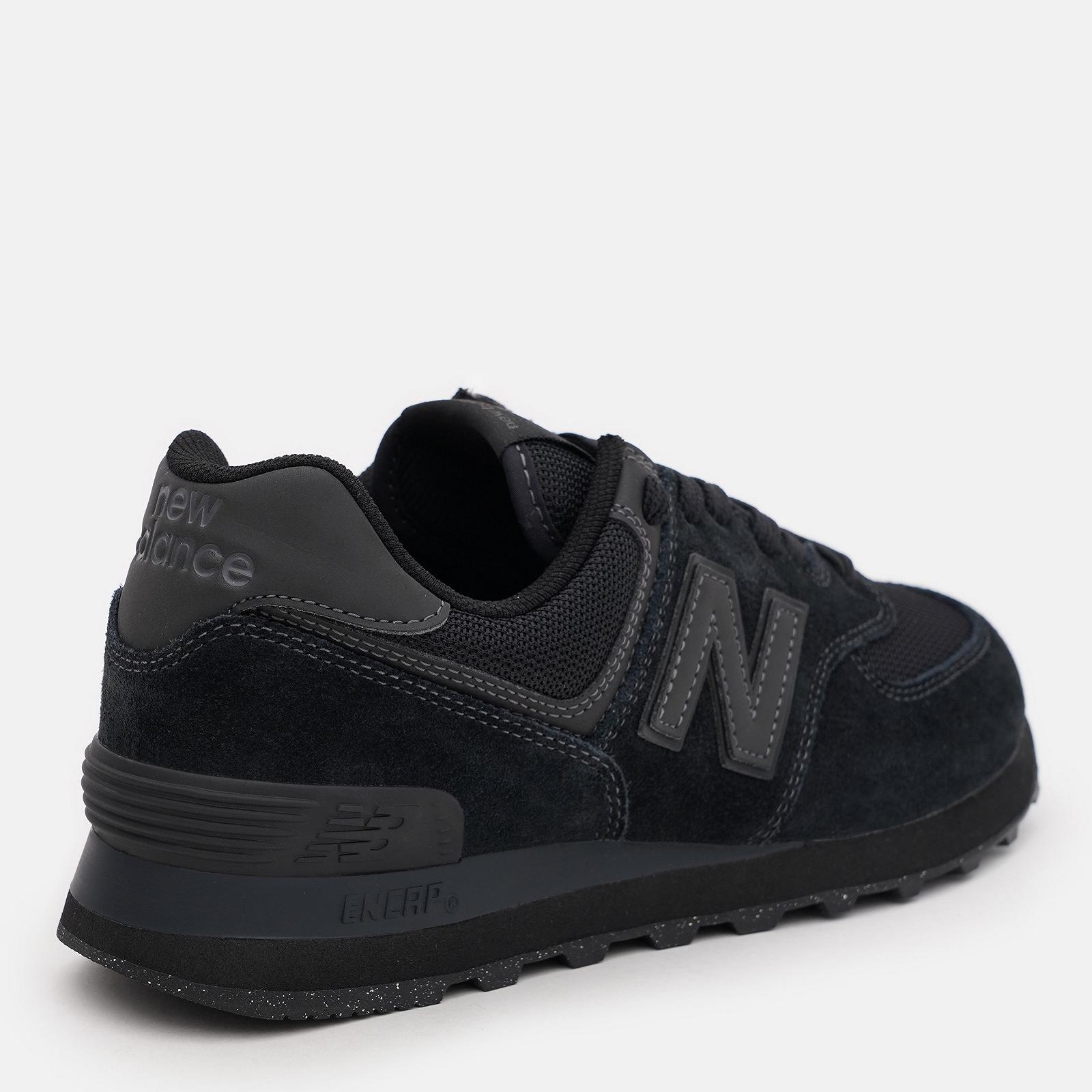Кросівки New Balance 574 Classic GL 40 EU / 25 см / Чорні, фото №3