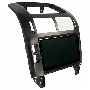 Перехідна рамка для Volkswagen Polo 2004-2011 black 9 дюймів synthetic.ua - Фото 1