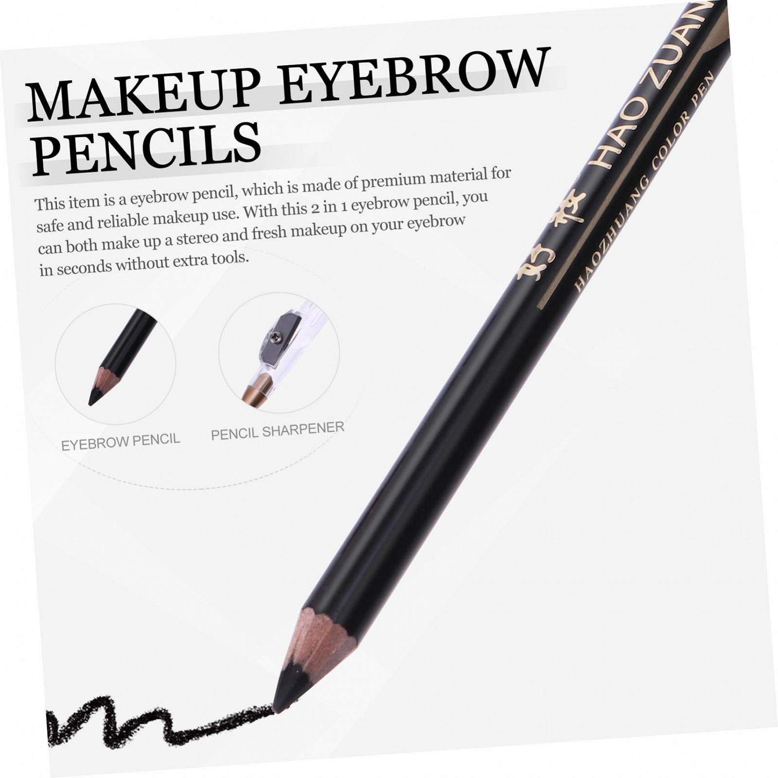 Карандаш Ipetboom Make-up-Zubehör 8шт для бровей Водостойкий Бамбук, фото №5