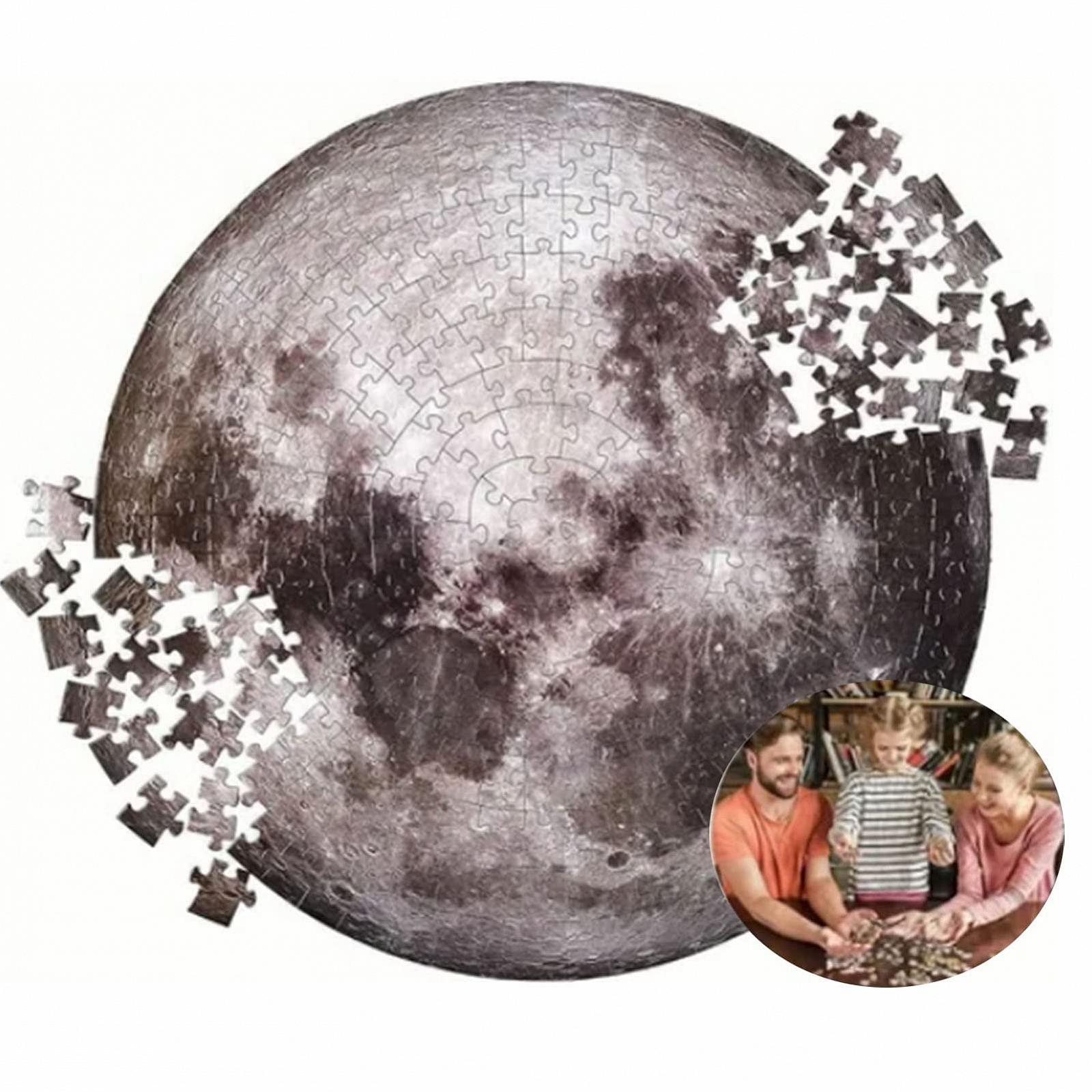 Пазл Moon 1000 элементов Круглый, фото №9 Пазл Moon 1000 элементов Круглый, фото №9