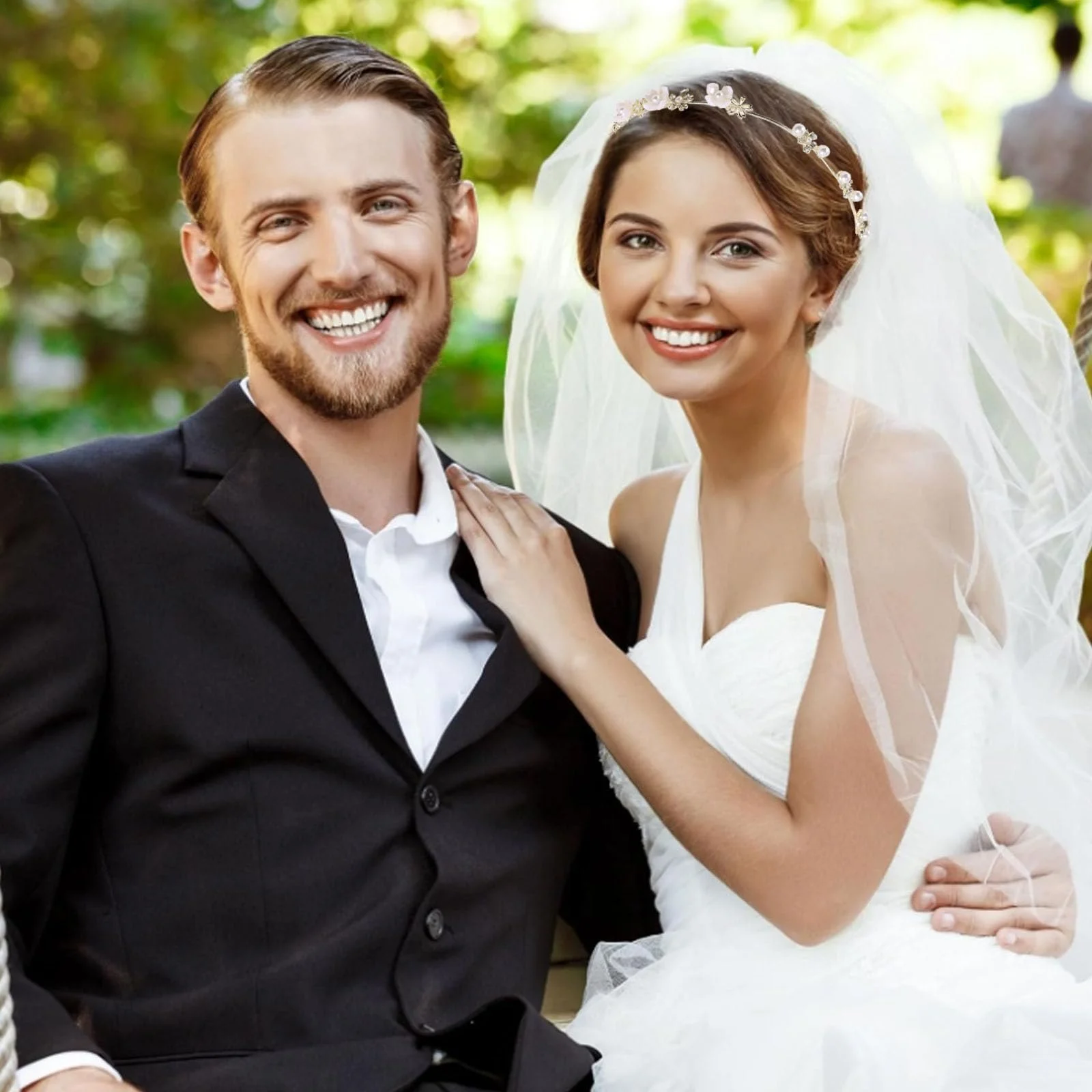 Обруч для волосся Весілля, фото №6