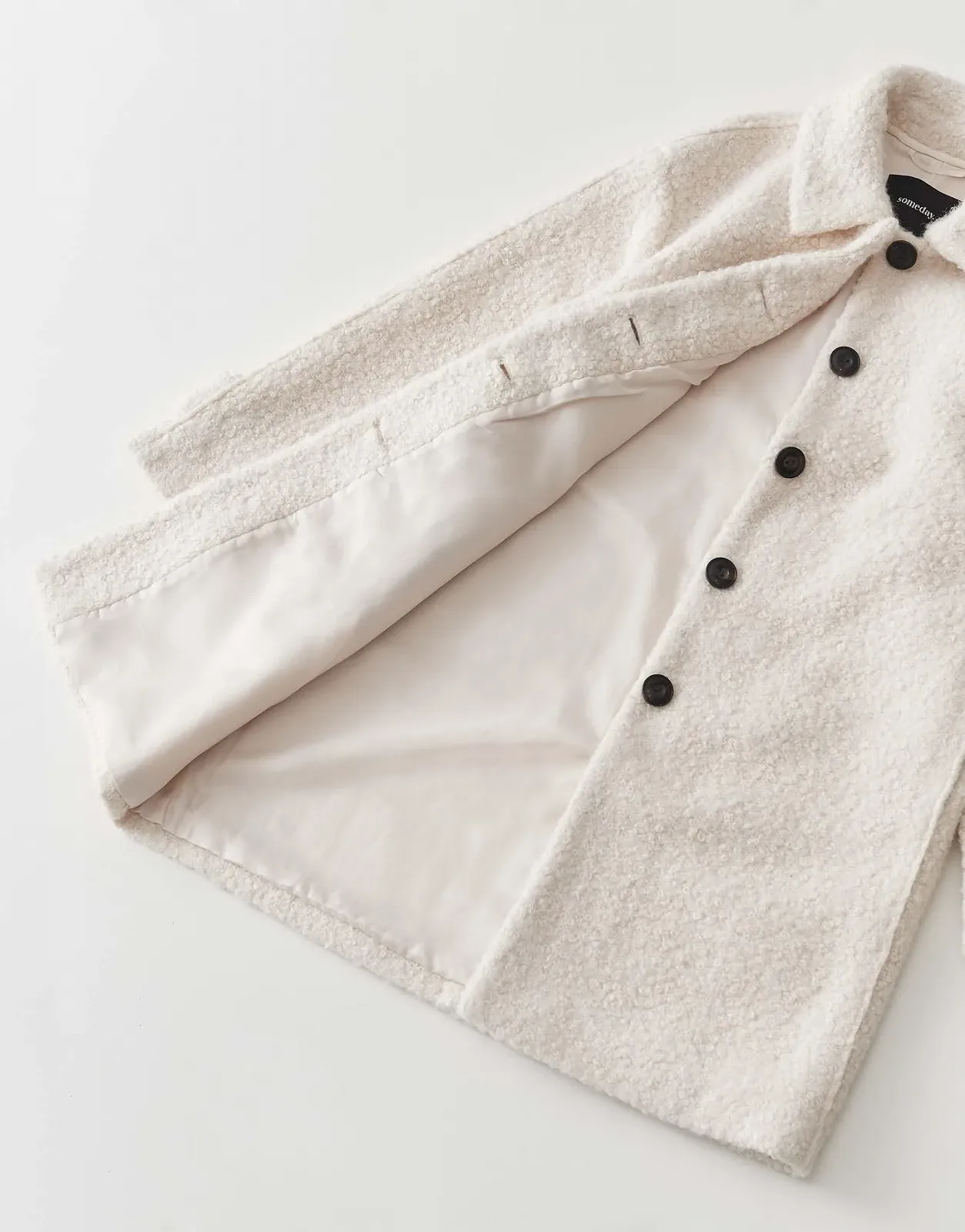 Пальто someday VILUNA Жіноче середньої довжини з штучного хутра, стандартний крій, фото №9