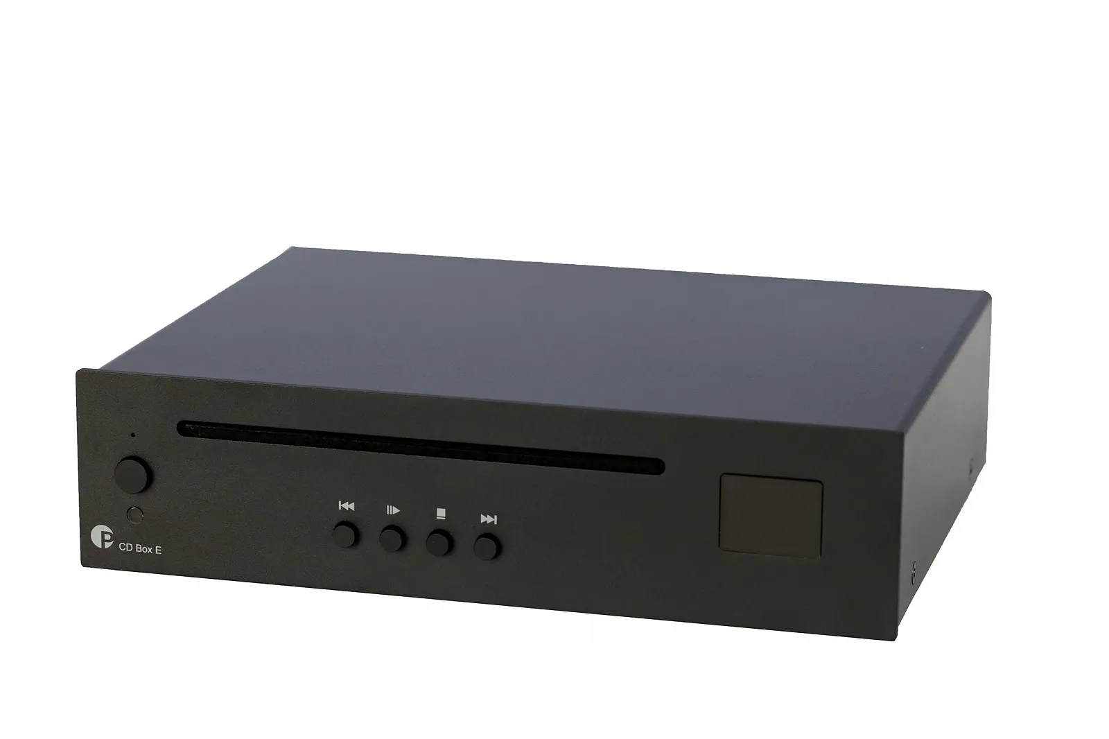 CD програвач Pro-Ject CD Box E Ultra Compact початкового рівня з оригінальним приводом CD-DA Red Book Black, фото №3