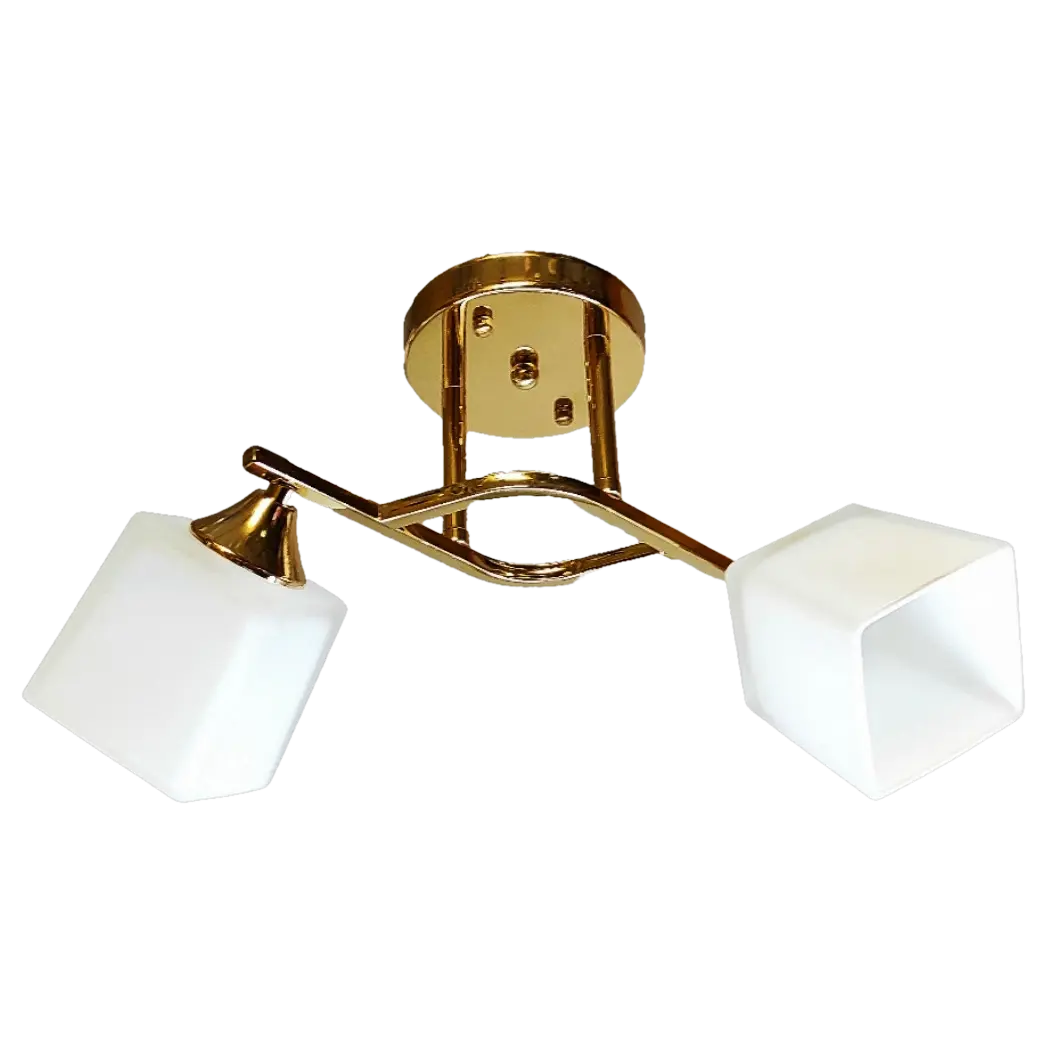 Підпотольна ластра Хай Тек на 2 плафоні Sirius 193064/2fg.sv, фото №4