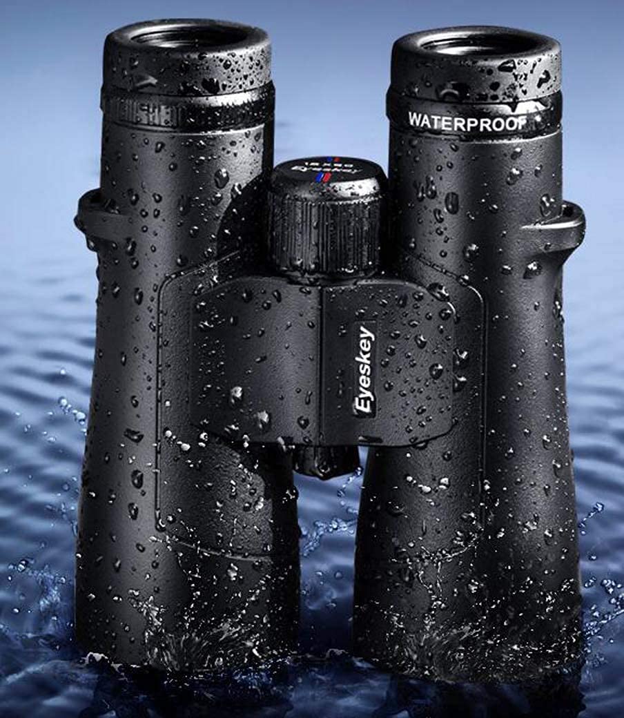 Бінокль DERBUT Professional 10x42 | 50 HD з низьким рівнем світла, нічним баченням, водонепроникний, з великим окуляром, водонепроникний, пряма Ed лінза, фото №7