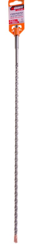 Свердло для бетону GRANITE SDS-PLUS S4 8х460 мм 0-08-460, фото №2