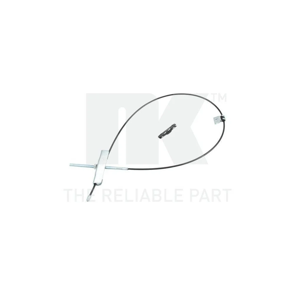 Трос стояночного тормоза NK 9025182 для FORD центральный, фото №1 Трос стояночного тормоза NK 9025182 для FORD центральный, фото №1