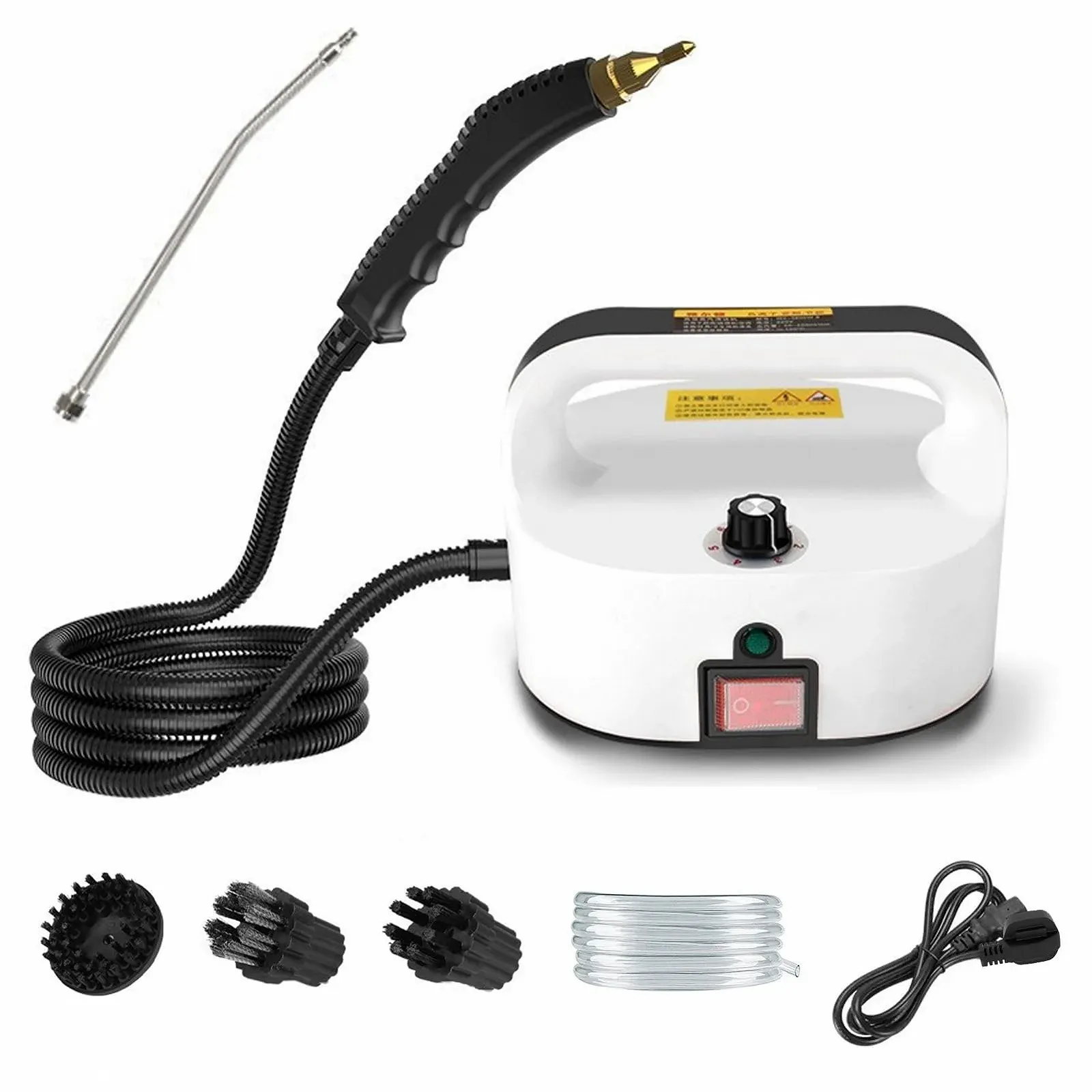 Пароочисник Printer 1500 W 100 °C Black and White, фото №2 Пароочисник Printer 1500 W 100 °C Black and White, фото №2