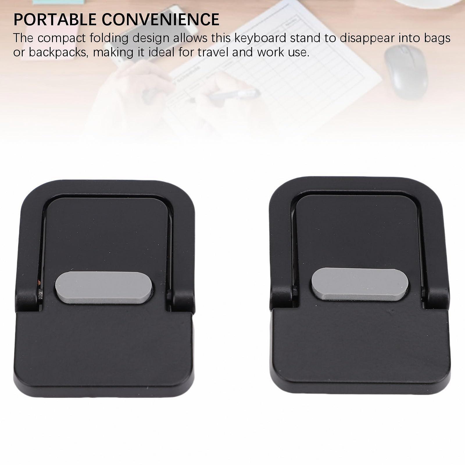 Підставка для ноутбука Denash Ultra Thin, 7 мм, складана, алюмінієва, наклейки для охолодження та ергономіки, фото №6