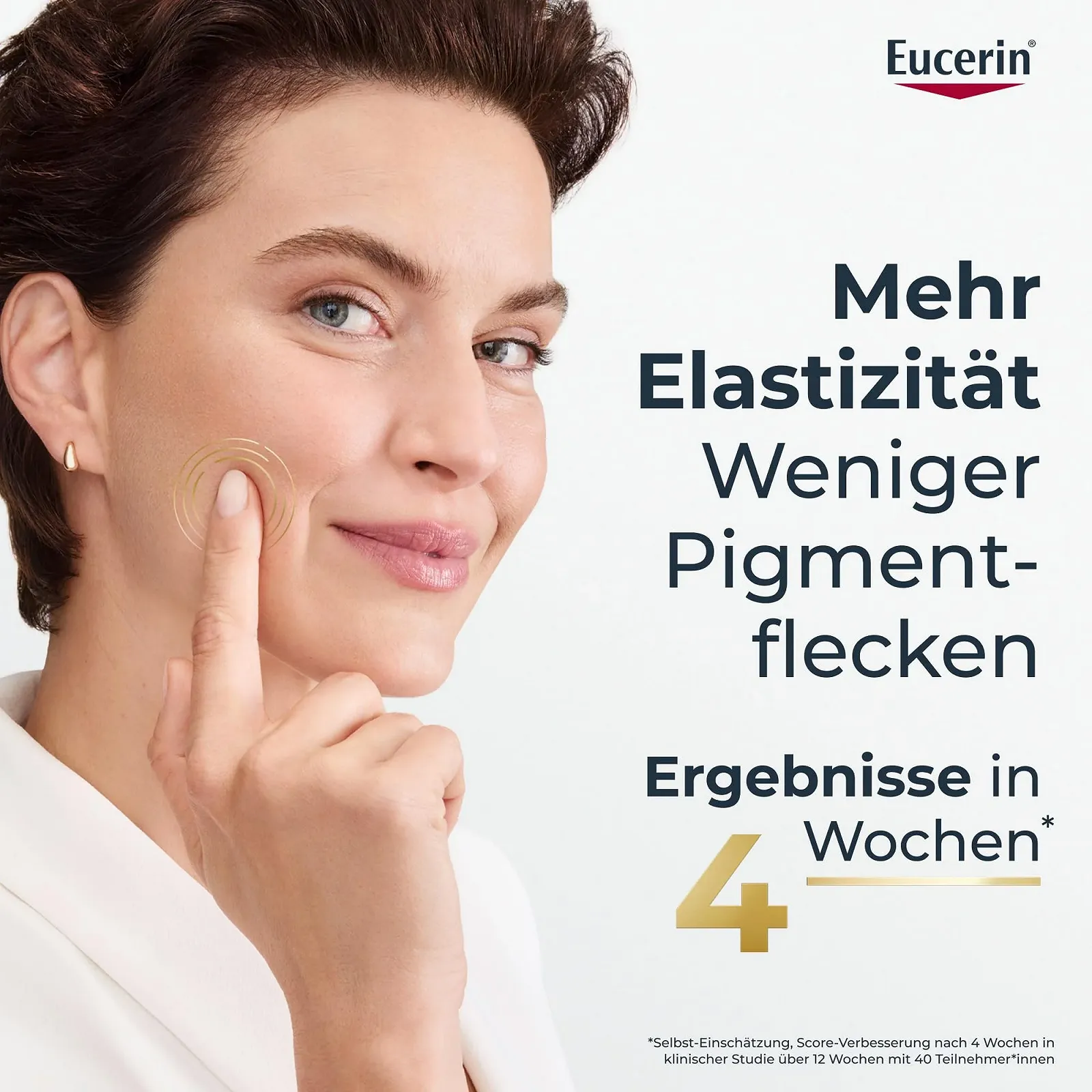 Денний крем Eucerin Hyaluronic Filler + Elasticity SPF 30 Антивіковий проти зморшок з тіамідолом, колаген-еластиновим комплексом та гіалуроновою кислотою 50 мл, фото №2