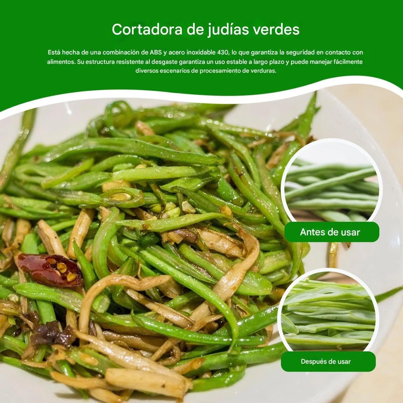 Слайсер для стручковой фасоли, фото №8 Слайсер для стручковой фасоли, фото №8