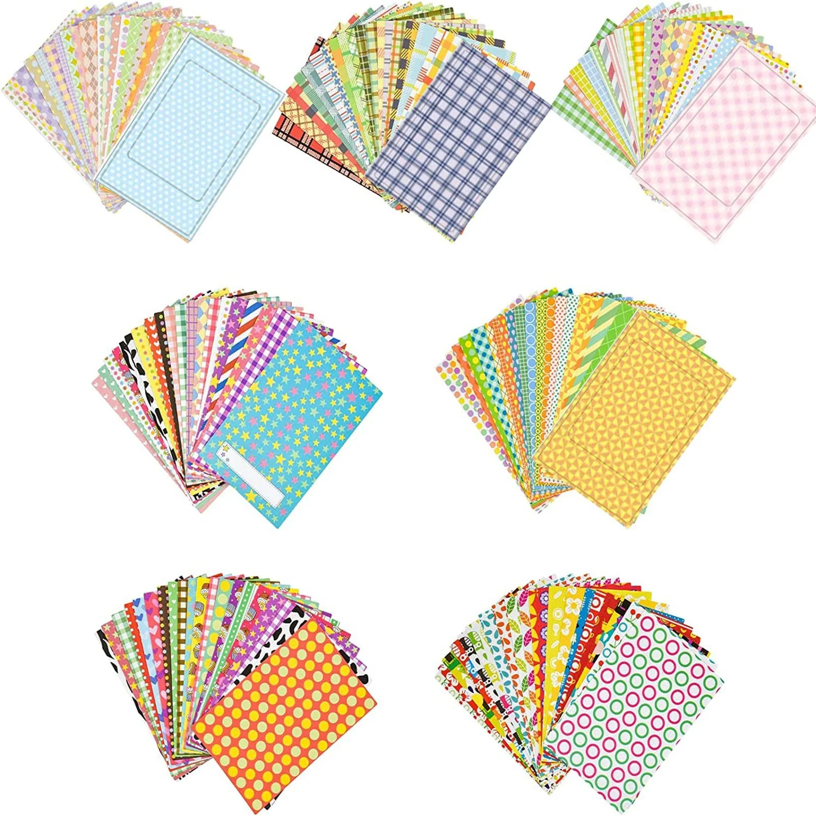 Набір наклейок для фото Pack of 140 7 стилів для Fujifilm Instax Mini 11 9 8 70 7s, фото №1