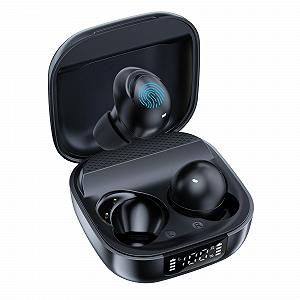 Наушники MANKIW Bluetooth 5.3 Вкладыши С микрофоном Черный - Фото 1